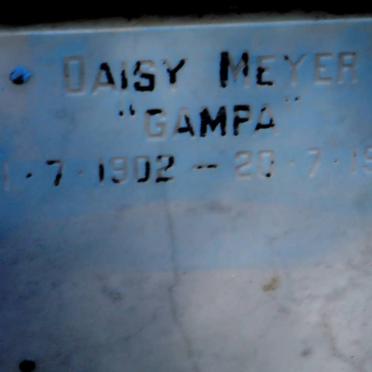 MEYER Daisy 1902-1987