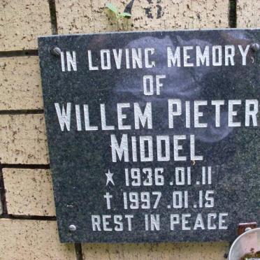 MIDDEL Willem Pieter 1936-1997