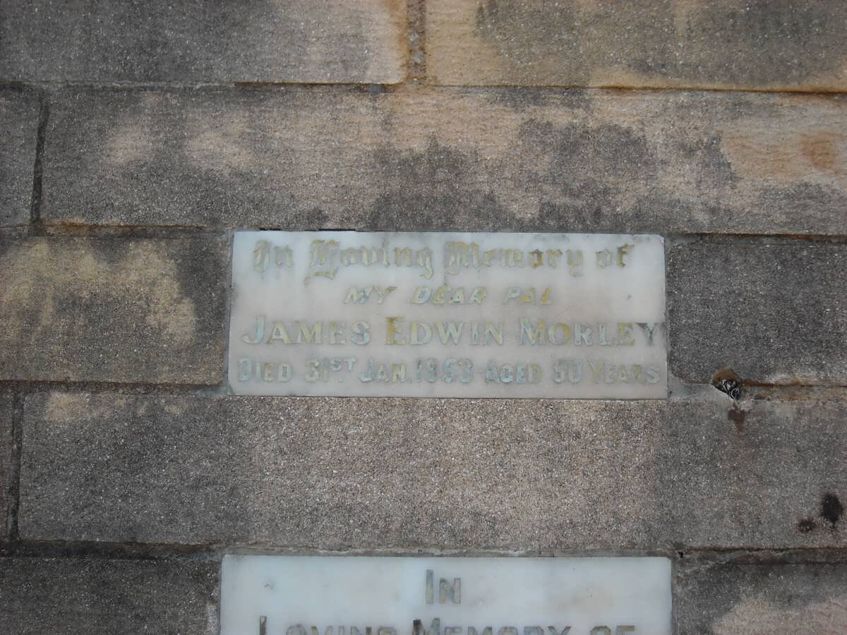 MORLEY James Edwin -1953