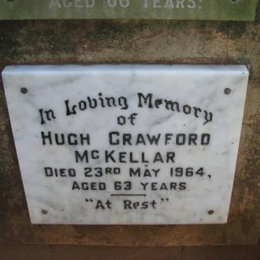 McKELLAR Hugh Crawford -1964