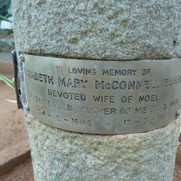 MCCONNELL Elizabeth Mary 1906-1970