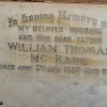 McKANE William Thomas -1958