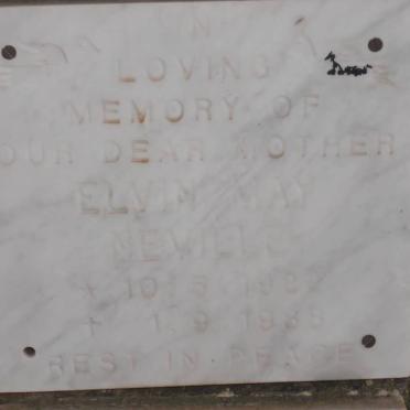 NEVILLE Elvin May 1922-1988