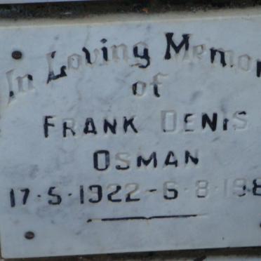 OSMAN Frank Denis 1922-1987