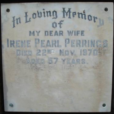 PERRINGS Irene Pearl -1970