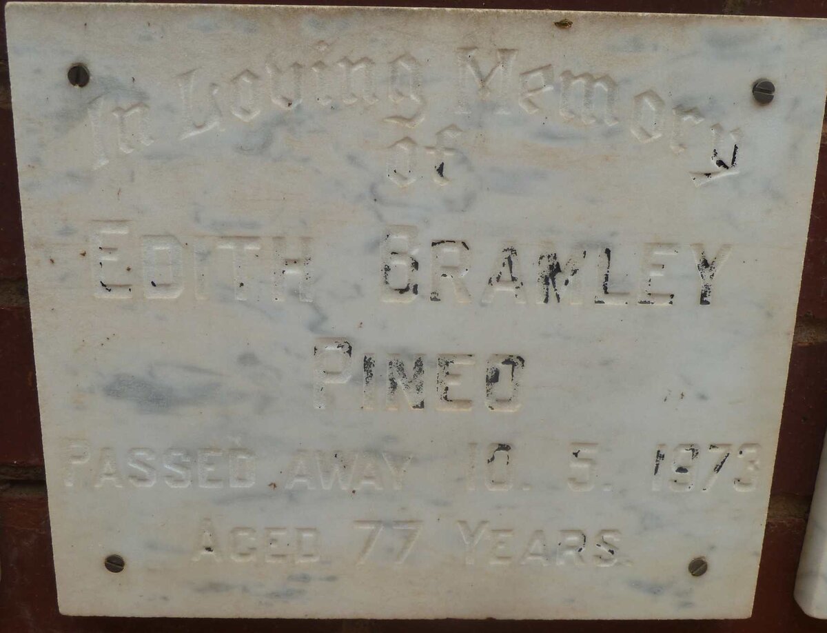 PINEO Edith Bramley  -1973