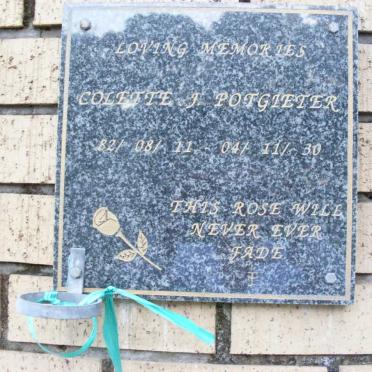 POTGIETER Colette J. 1982-2004