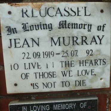 REUCASSEL Jean Murray 1919-1992