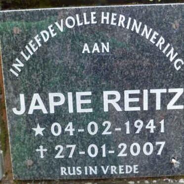 REITZ Japie 1941-2007