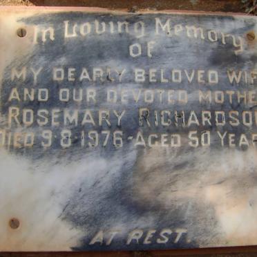 RICHARDSON Rosemary -1976