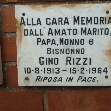 RIZZI Gino 1913-1984