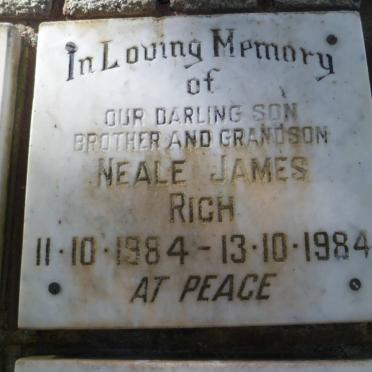 RICH Neale James 1984-1984