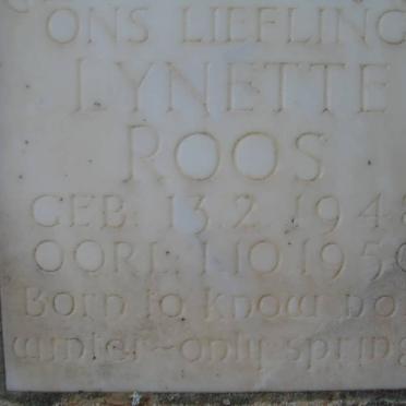 ROOS Lynette 1948-1950