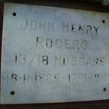 ROGERS John Henry 1889-1976