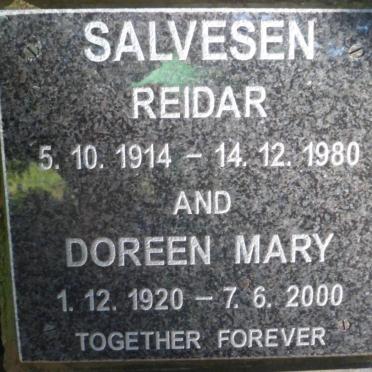 SALVESEN Reidar 1914-1980 &amp; Doreen Mary 1920-2000