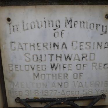 SOUTHWARD Catherina Gesina -1977