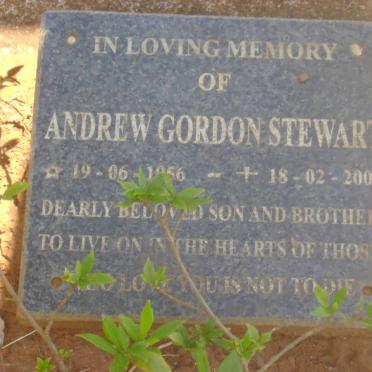 STEWART Andrew Gordon 1956-2005