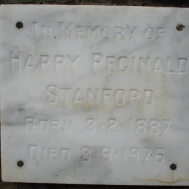 STANFORD Harry Reginald 1887-1976