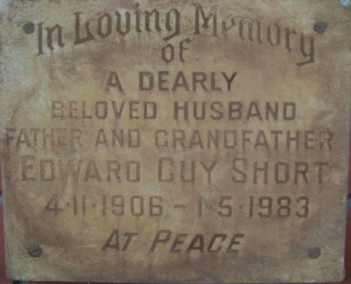 SHORT Edward Guy 1906-1983