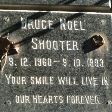 SHOOTER Bruce Noel 1960-1993