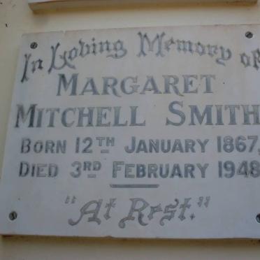 SMITH Margaret Mitchell 1867-1948