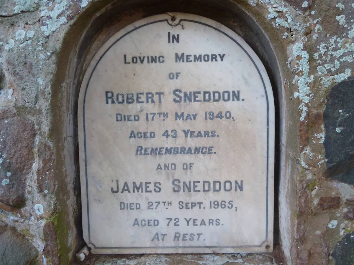 SNEDDON Robert -1940 :: SNEDDON James -1965