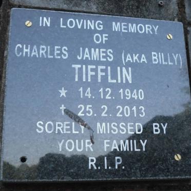 TIFFLIN Charles James 1940-2013