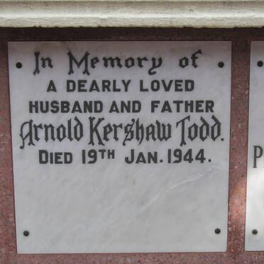 TODD Arnold Kershaw -1944