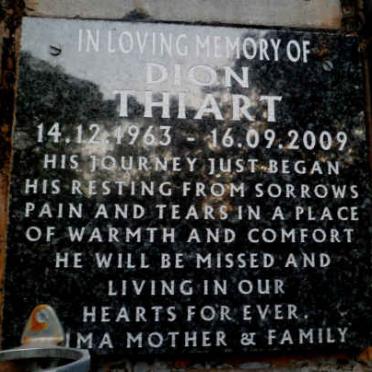 THIART Dion 1963-2009