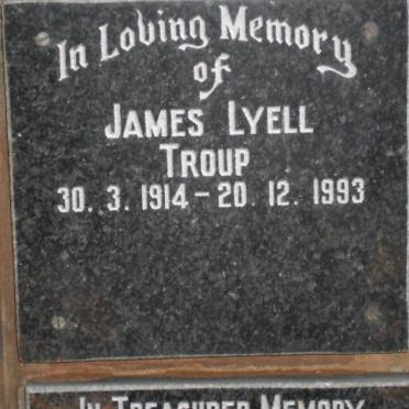 TROUP James Lyell 1914-1993