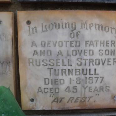 TURNBULL Russell Strover -1977