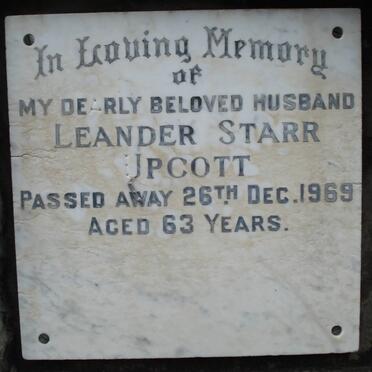 UPCOTT Leander Starr -1969