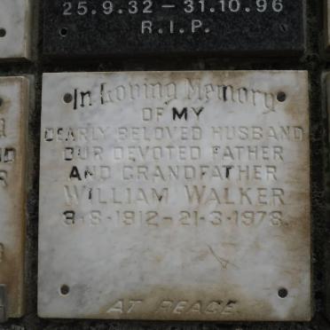 WALKER William 1912-1978