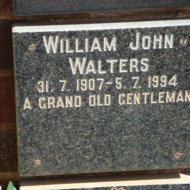 WALTERS William John 1907-1994