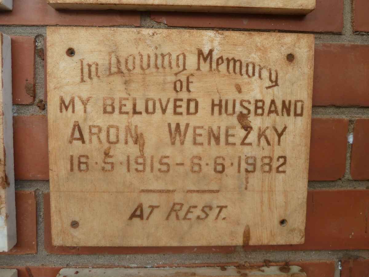 WENEZKY Aron 1915-1982