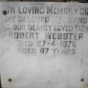 WEBSTER Robert -1976
