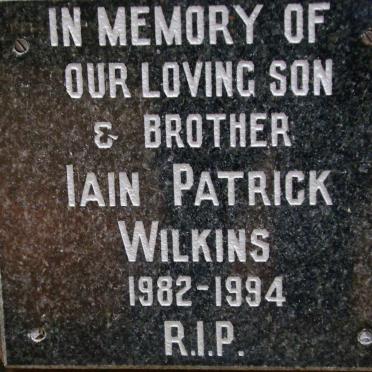 WILKINS Iain Patrick 1982-1994