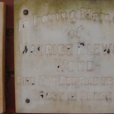 WOOD Maurice Blewitt -1974