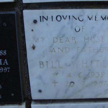 WHITLIE Bill 1939-1987