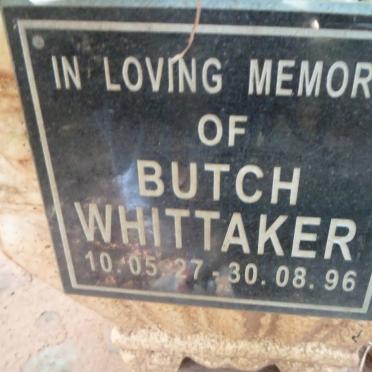 WHITTAKER Butch 1927-1996