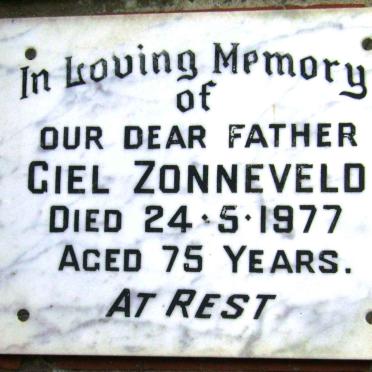 ZONNEVELD Giel -1977