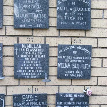 BOMPARD :: McMILLAN :: CARNIE :: OLIVER