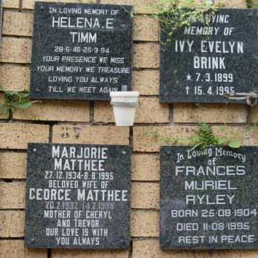 BRINK :: MATTHEE :: RYLEY :: TIMM