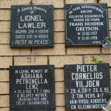 GREYSON :: LAWLER :: LENZ :: VILJOEN