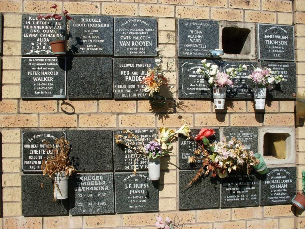 HAUPSE :: KLEINHANS :: PADDEY :: RODGERS :: ROOYEN van :: WALKER :: WARD