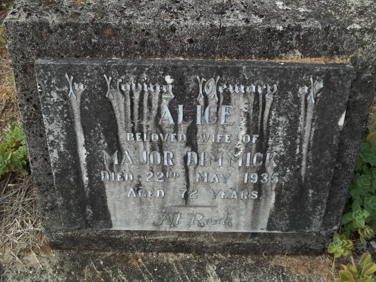 DIMMICK Alice -1935