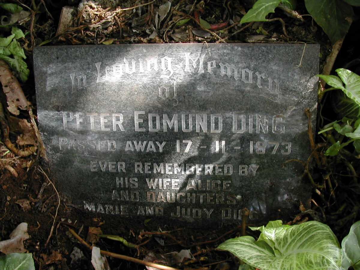 DING Peter Edmund -1973