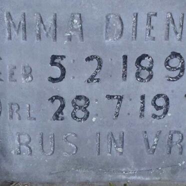 DIENER Emma 1899-1972