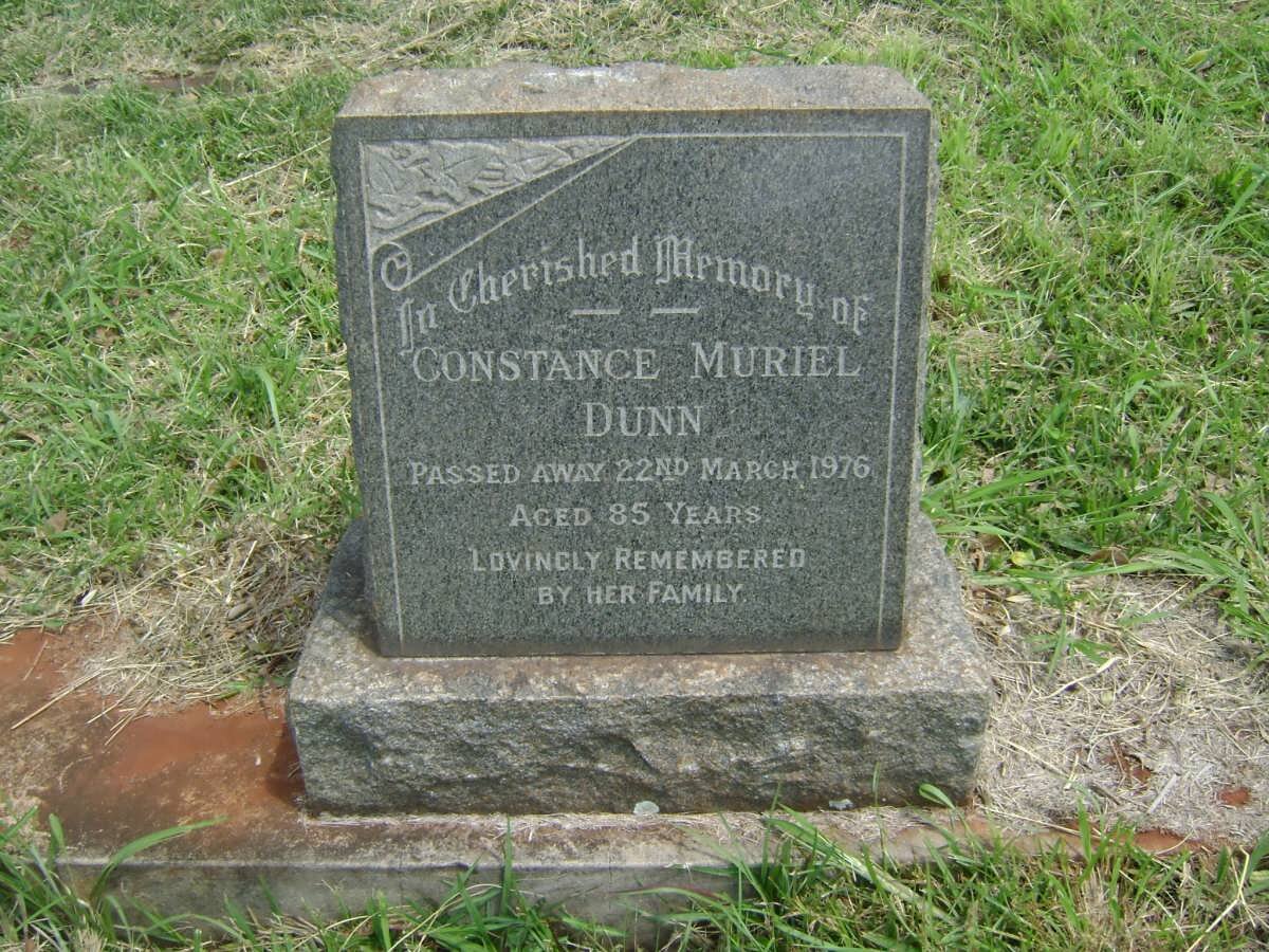 DUNN Constance Muriel -1976
