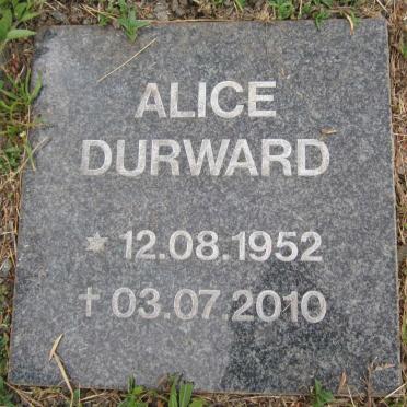 DURWARD Alice 1952-2010
